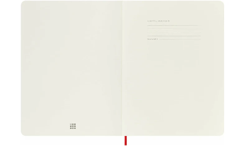 Moleskine Classic Collection Extra Large Soft Cover Notebook - Scarlet Red - Image 6