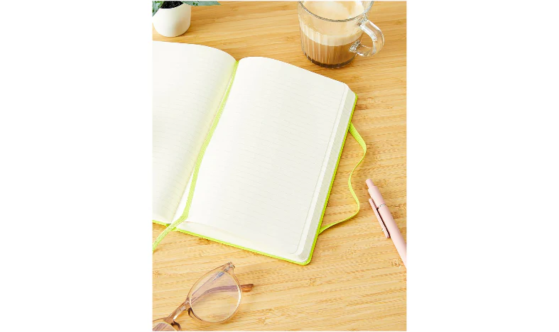Moleskine Classic Collection Large Hard Cover Notebook - Lemon Green - Image 10