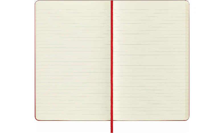 Moleskine Classic Collection Large Hard Cover Notebook - Scarlet Red - Image 9