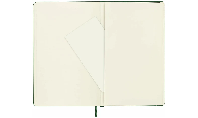 Moleskine Classic Collection Large Hard Cover Notebook - Myrtle Green - Image 11