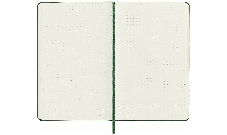 Moleskine Classic Collection Large Hard Cover Notebook - Myrtle Green - Image 7
