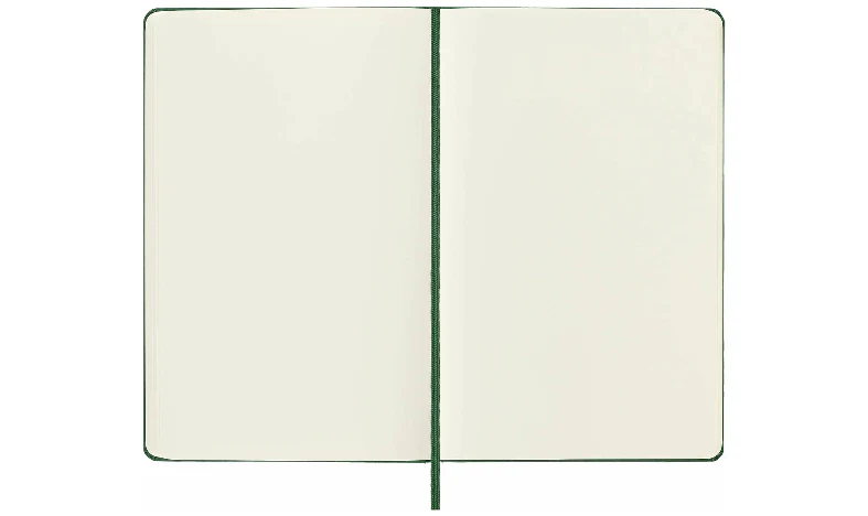 Moleskine Classic Collection Large Hard Cover Notebook - Myrtle Green - Image 8