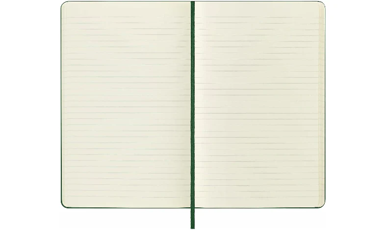 Moleskine Classic Collection Large Hard Cover Notebook - Myrtle Green - Image 9