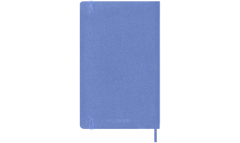 Moleskine Classic Collection Large Soft Cover Notebook - Hydrangea Blue - Image 4
