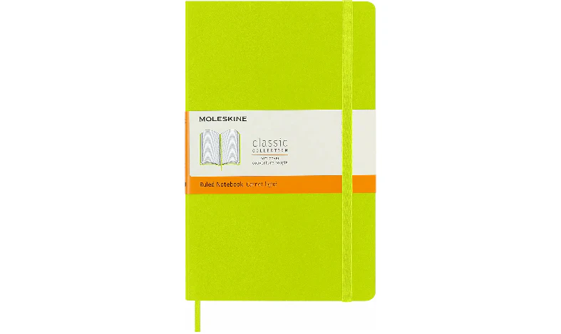 Moleskine Classic Collection Large Soft Cover Notebook - Lemon Green - Image 2