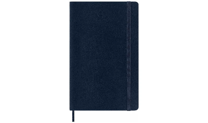 Moleskine Classic Collection Large Soft Cover Notebook - Sapphire Blue - Image 3