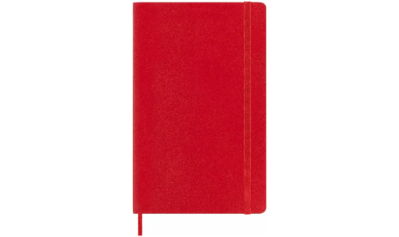 Moleskine Classic Collection Large Soft Cover Notebook - Scarlet Red - Image 3