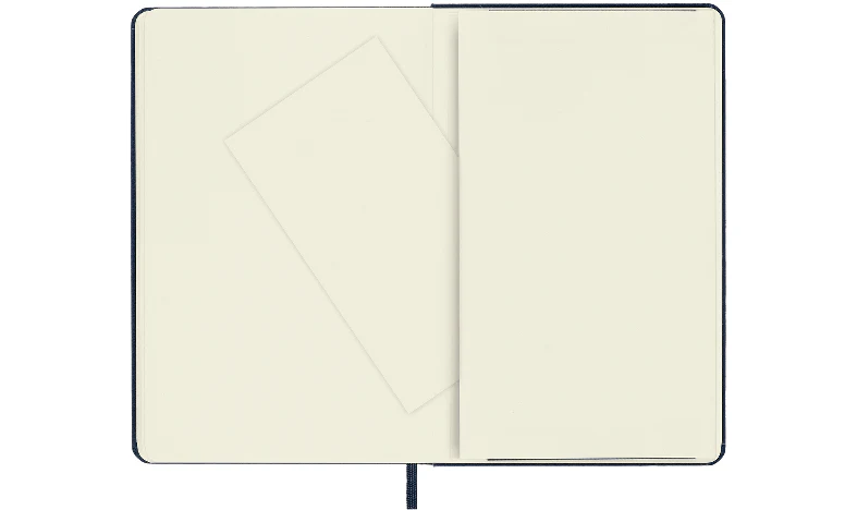 Moleskine Classic Collection Medium Hard Cover Notebook - Sapphire Blue - Ruled - Image 8