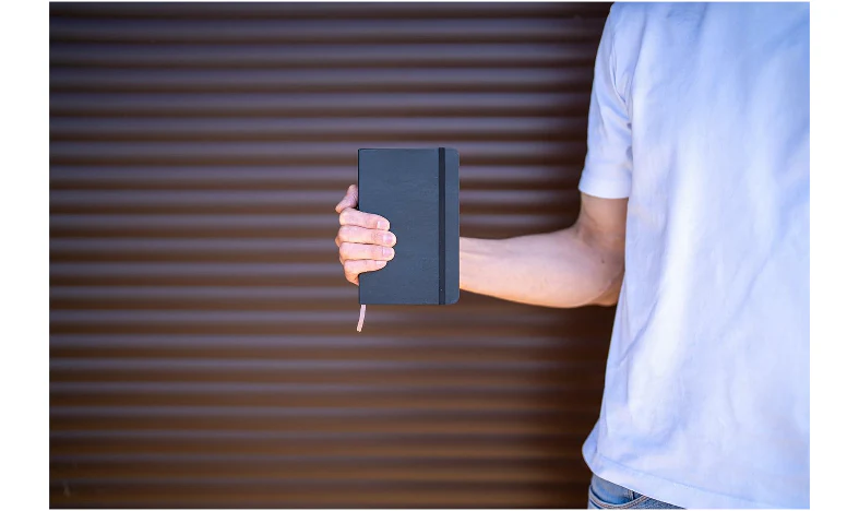 Moleskine Classic Collection Medium Hard Cover Notebook - Scarlet Red - Ruled - Image 9