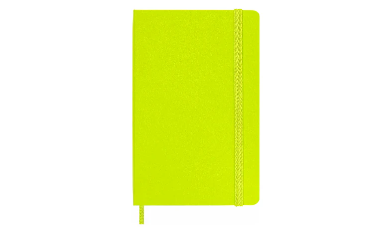 Moleskine Classic Collection Pocket Hard Cover Notebook - Lemon Green - Image 3