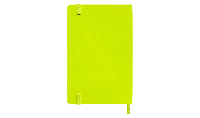 Moleskine Classic Collection Pocket Hard Cover Notebook - Lemon Green - Image 4