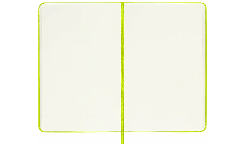 Moleskine Classic Collection Pocket Hard Cover Notebook - Lemon Green - Image 7