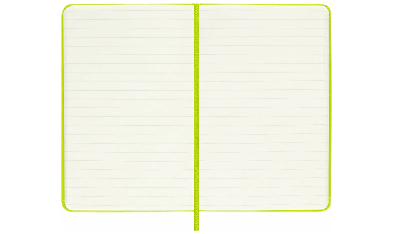 Moleskine Classic Collection Pocket Hard Cover Notebook - Lemon Green - Image 8