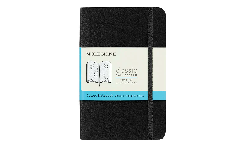 Moleskine Classic Collection Pocket Soft Cover Notebook - Black