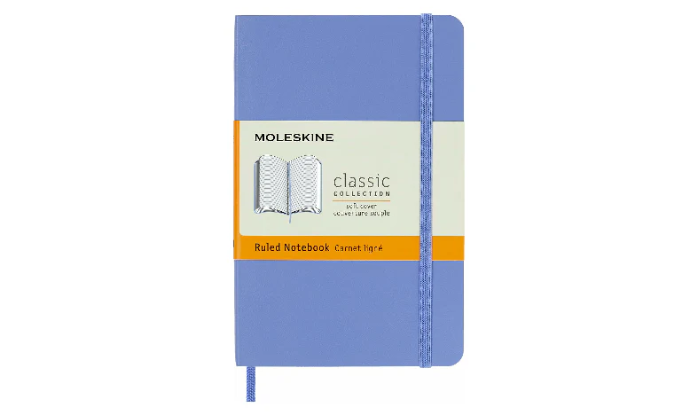 Moleskine Classic Collection Pocket Soft Cover Notebook - Hydrangea Blue - Image 2