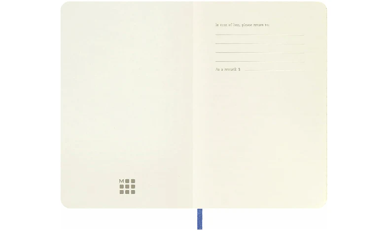 Moleskine Classic Collection Pocket Soft Cover Notebook - Hydrangea Blue - Image 6