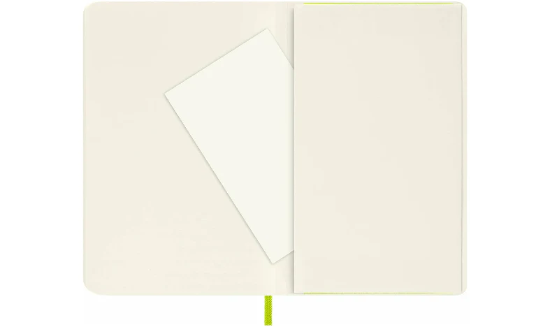 Moleskine Classic Collection Pocket Soft Cover Notebook - Lemon Green - Plain - Image 8