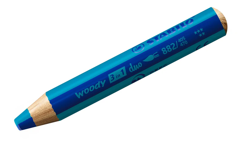 Multi-Talented Pencil - STABILO woody 3 in 1 duo - Assorted Pack Sizes & Colours - Image 8