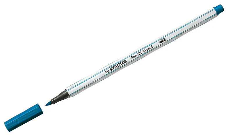 Pen Set - STABILO Creative Set - STABILO point 88, Pen 68 brush, STABILOaquacolor - ARTY - Tin of 36 - Assorted Colours - Image 2