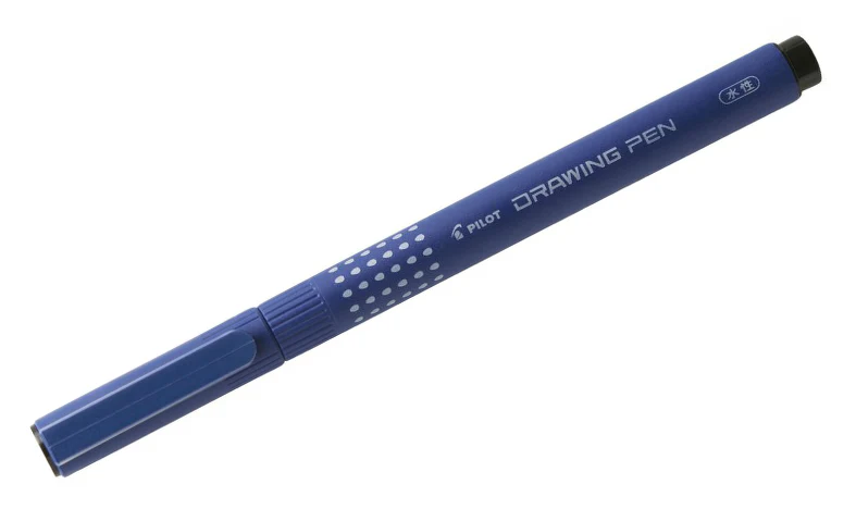 Pilot DR Drawing Pen Black Ink Wallet of 5 - Image 4