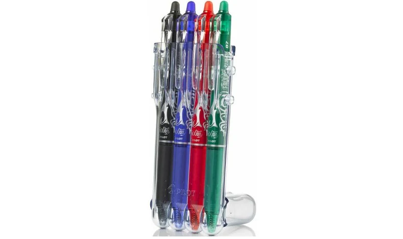 Pilot FriXion Clicker Erasable Rollerball Pen 07 Medium 4 Piece 'Set 2 Go' - Image 2