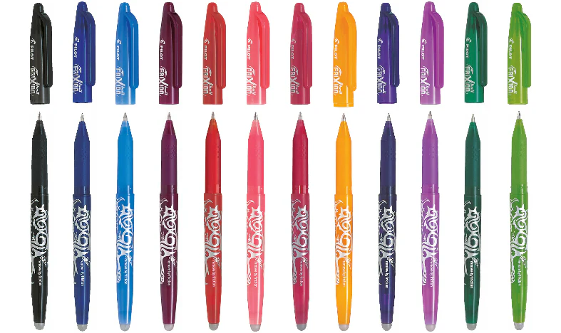 Pilot FriXion Ball Erasable Rollerball Pen Medium 'Set 2 Go' Desk Set of 12 Assorted - Image 2