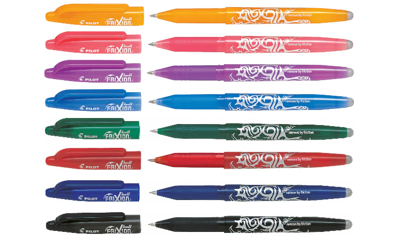 Pilot FriXion Erasable Rollerball Pen Medium 'Set 2 Go' Desk Set of 8 Assorted - Image 3