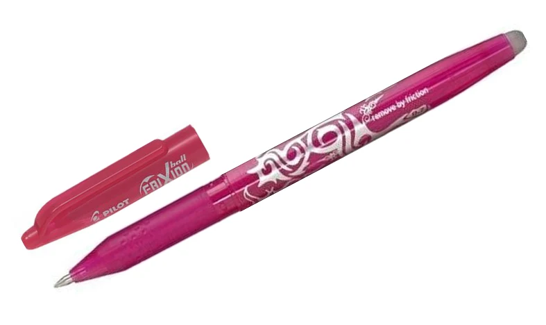 Pilot FriXion Ball Erasable Rollerball Pen Medium Set of 4 (Light Blue, Violet, Pink, Light Green) - Image 6