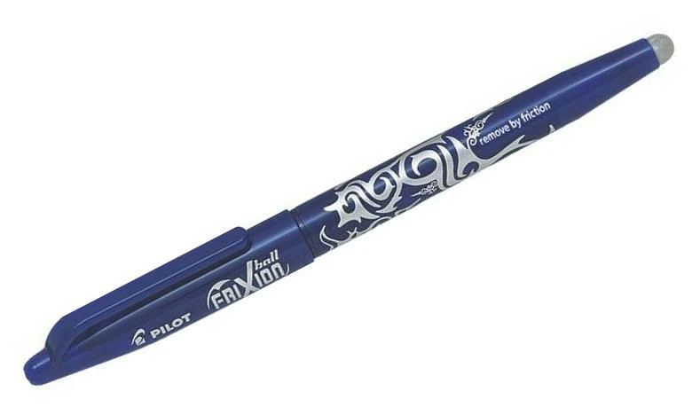 Pilot FriXion Ball Erasable Rollerball Pen Set 0.7mm Single Pen With 3 Refills Blue Ink - Image 3