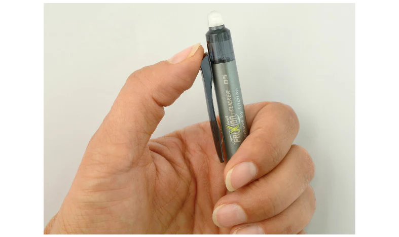 Pilot FriXion Clicker Erasable Rollerball Pen 05 Fine BLRT-FR5 Assorted Set of 3 - Image 7