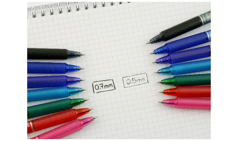 Pilot FriXion Clicker Erasable Rollerball Pen 05 Fine BLRT-FR5 Assorted Set of 4 - Image 10