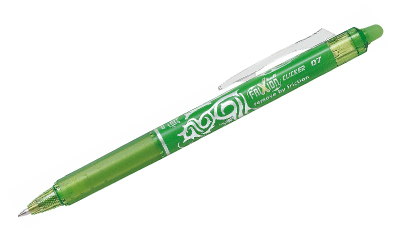 Pilot FriXion Clicker Erasable Rollerball Pen 07 Medium BLRTFR7 Assorted Set of 10 - Image 7