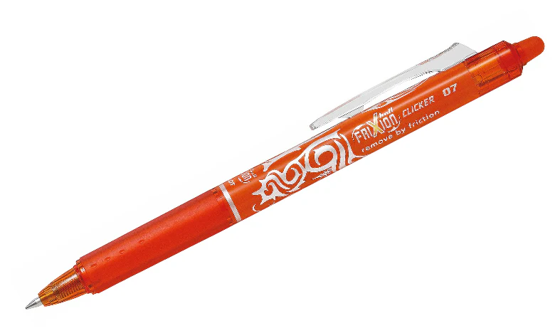 Pilot FriXion Clicker Erasable Rollerball Pen 07 Medium BLRTFR7 Assorted Set of 10 - Image 8
