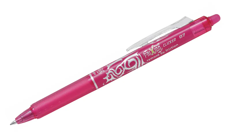 Pilot FriXion Clicker Erasable Rollerball Pen 07 Medium BLRTFR7 Assorted Set of 7 - Image 6