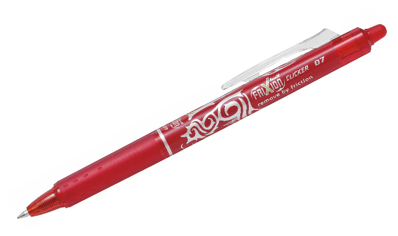Pilot FriXion Clicker Erasable Rollerball Pen 07 Medium BLRTFR7 Assorted Set of 7 - Image 7