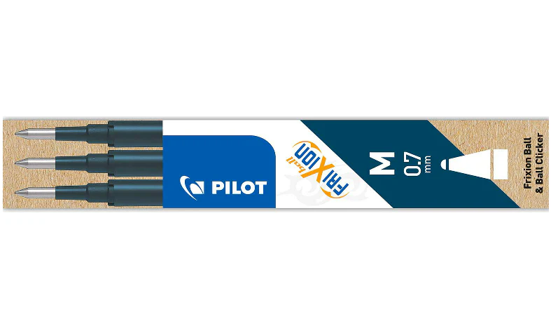 Pilot BLSFR7 FriXion Pen Refill Medium Pack of 3 - Image 5