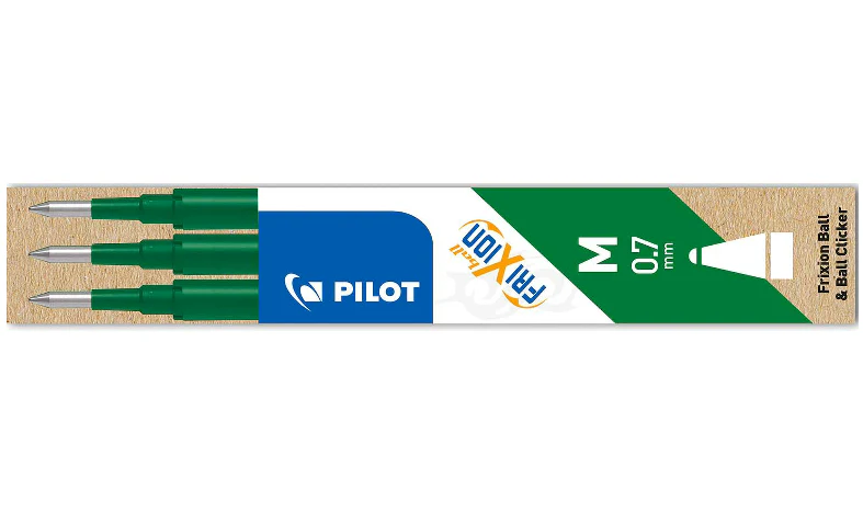 Pilot BLSFR7 FriXion Pen Refill Medium Pack of 3 - Image 8