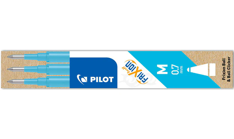 Pilot BLSFR7 FriXion Pen Refill Medium Pack of 3 - Image 9