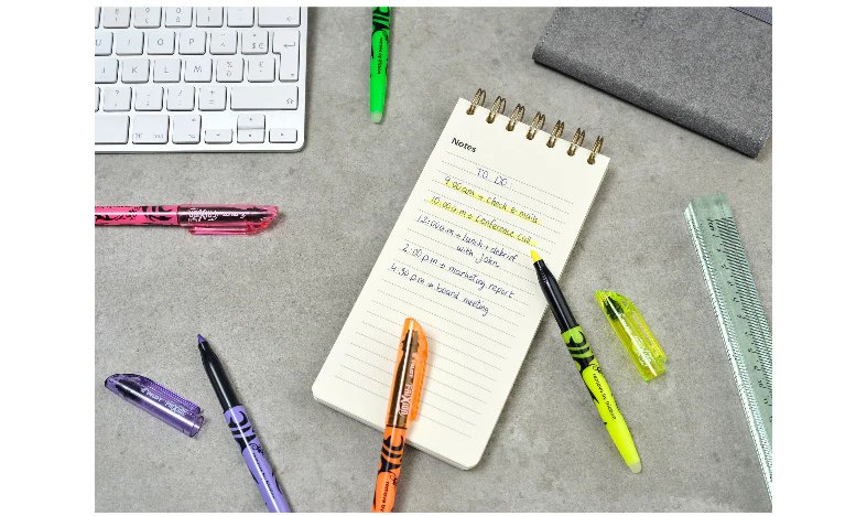 Pilot FriXion Light Erasable Highlighter Assorted Desk Set of 4 - Image 9