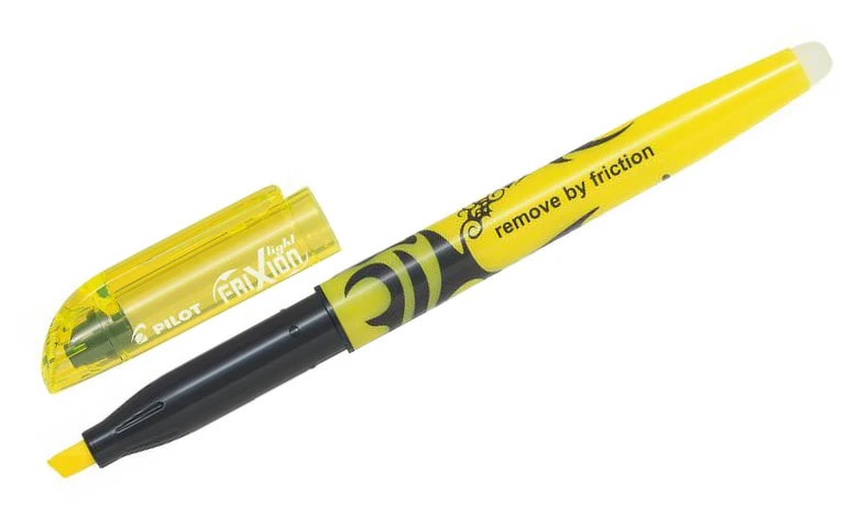 Pilot FriXion Light Erasable Highlighter Pen Wallet of 3 (Yellow Pink Green) - Image 4