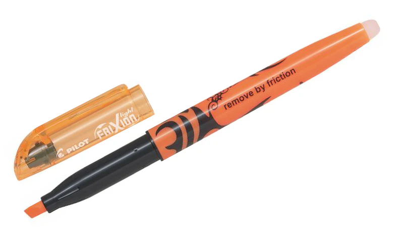 Pilot FriXion Light Erasable Highlighter Pen Wallet of 4 (Pink, Orange, Yellow, Violet) - Image 5