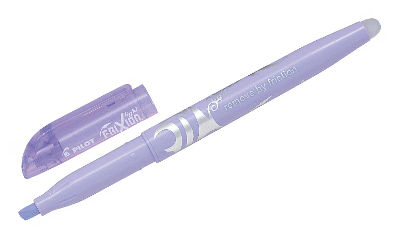 Pilot FriXion Light Soft Pastel Erasable Highlighter Pen Assorted Pack of 3 (Green Orange Violet) - Image 6