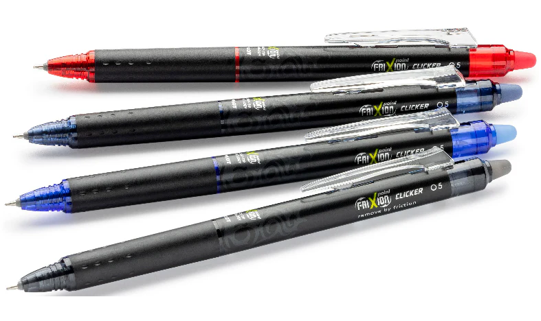 Pilot FriXion Point Clicker Erasable Rollerball Pen 05 Fine 4 Piece 'Set 2 Go' - Image 8