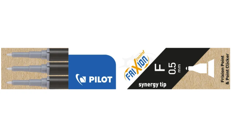 Pilot FriXion Point Clicker Erasable Rollerball Pen Black + 3 Pilot FriXion Refills - Image 4