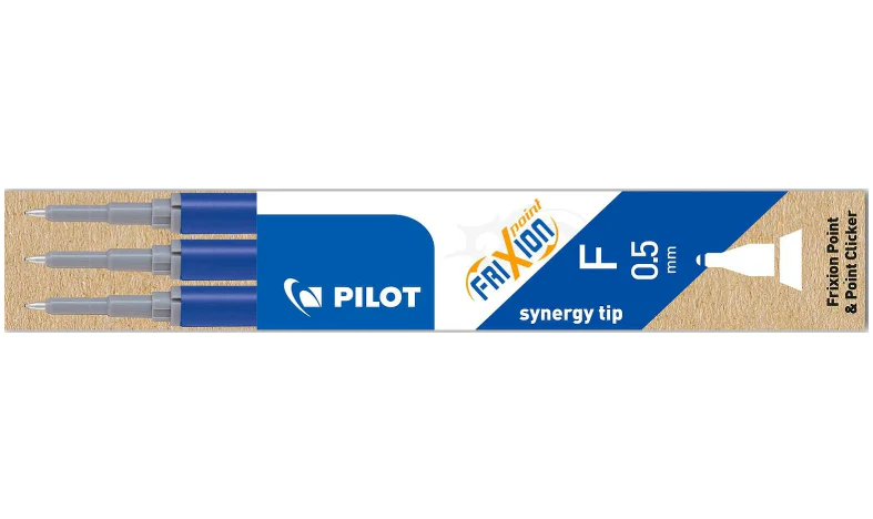 Pilot FriXion Point Clicker Erasable Rollerball Pen Blue + 3 Pilot FriXion Refills - Image 4