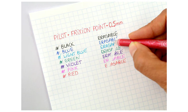 Pilot FriXion Point Erasable Rollerball Pen Assorted Set of 7 - Image 13