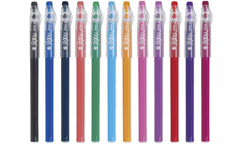 Pilot FriXion Stick Erasable Gel Pens 12 Piece Wallet Assorted - Image 2