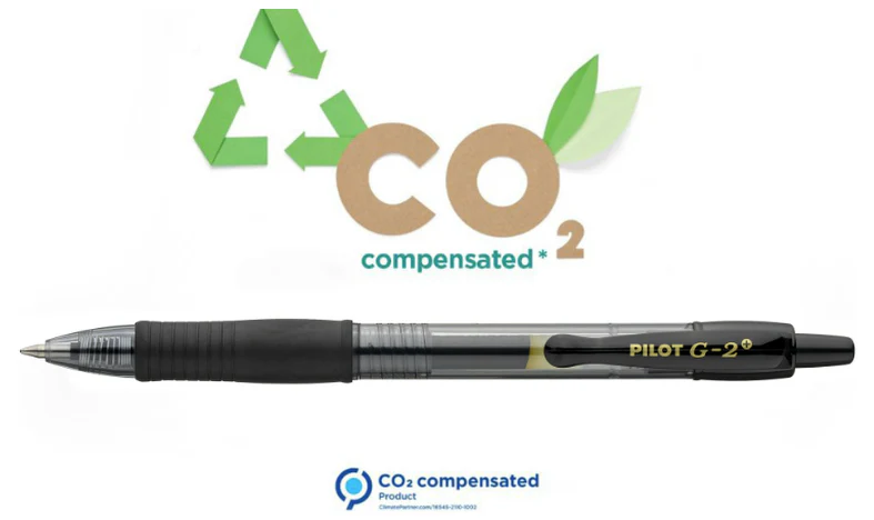 Pilot G2 Plus BegreeN 0.7 Gel Rollerball Pen Black Box of 24 (12 Pens + 12 Refills) - Image 9