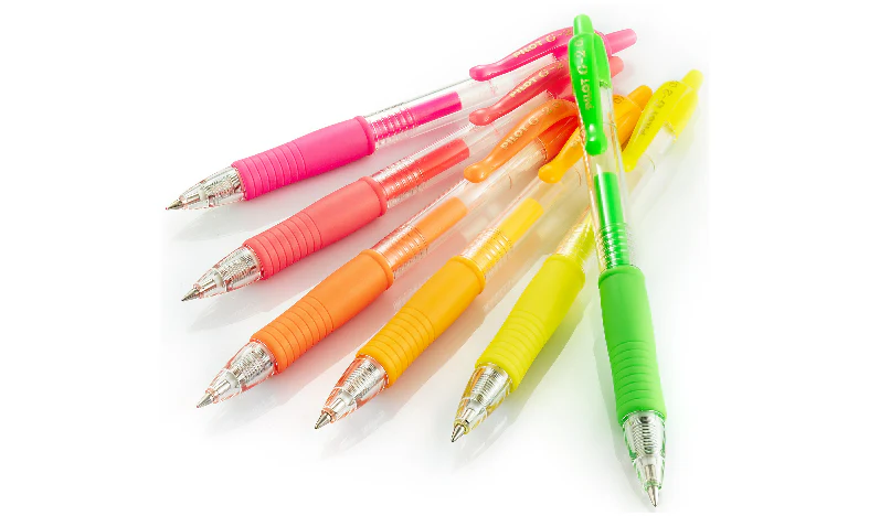 Pilot G2 07 Neon Gel Ink Rollerball Pen - Image 10