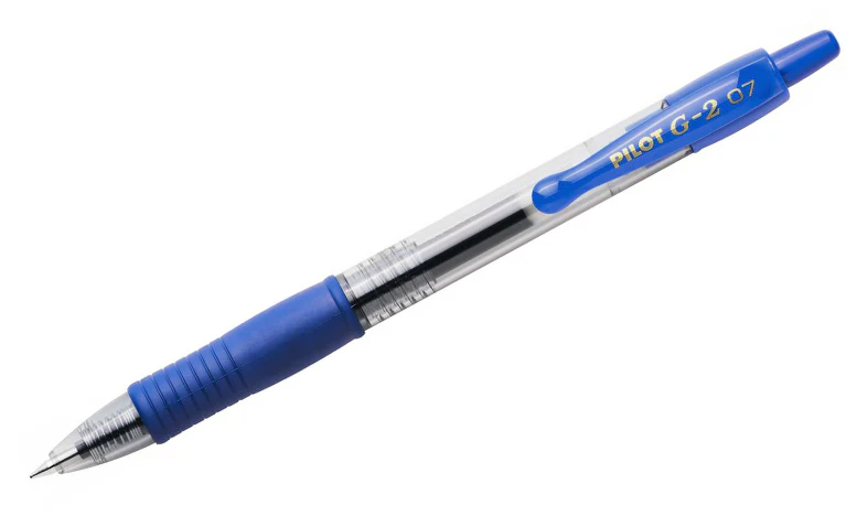 Pilot G2 07 Gel Ink Rollerball Pen BLG207 Box of 20 Blue - Image 3